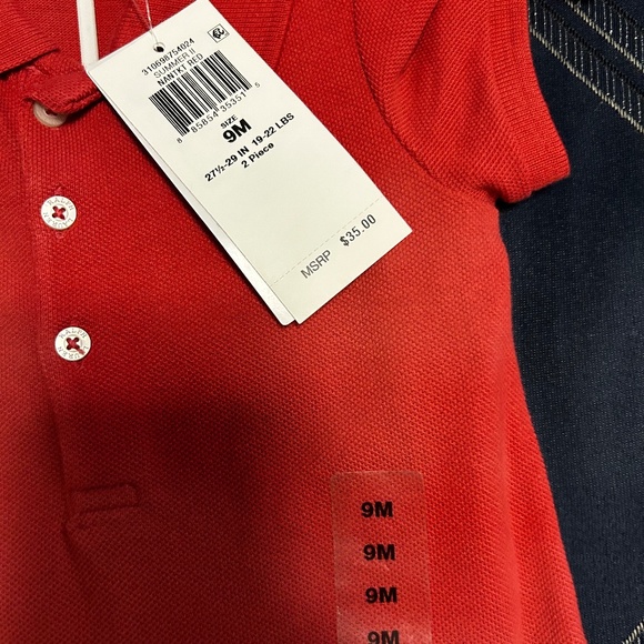 Red dress with bottoms - Picture 2 of 4